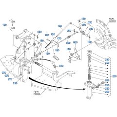 Brake System Assembly for Kubota R430 Loader