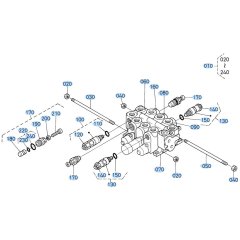 Control Valve Assembly for Kubota R430 Loader