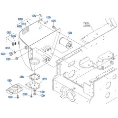 Oil Tank Assembly for Kubota R430 Loader