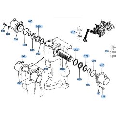 Swing Cylinder Assembly for Kubota R430 Loader