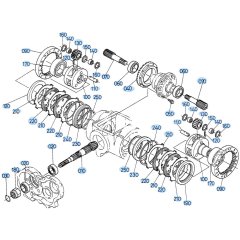 Differential Case (Rear) Assembly for Kubota R430 Loader