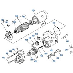 Starter Assembly for Kubota R510 Loader