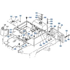 Bonnet Assembly for Kubota R510 Loader