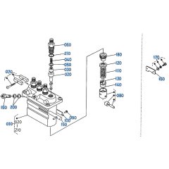 Injection Pump Assembly for Kubota R510 Loader