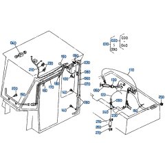 Heater Assembly for Kubota R510 Loader