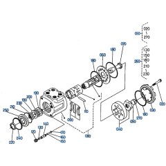 Reduction Case Gear Assembly for Kubota R510 Loader
