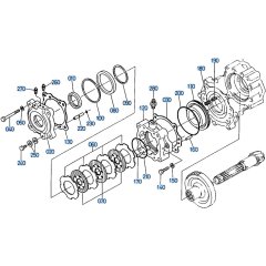 Brake Assembly for Kubota R510 Loader