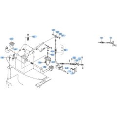Brake System Assembly for Kubota R520 Loader