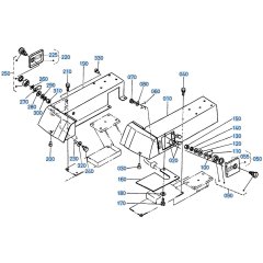 Mudguard Assembly for Kubota R520 Loader