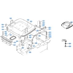 Bonnet Assembly for Kubota R520 Loader