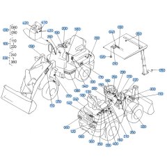 Decals for Kubota R520 Loader