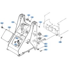 Front Frame Assembly for Kubota R520 Loader