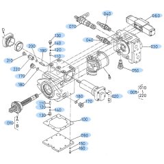 Piston Pump Assembly for Kubota R520 Loader