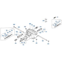 Control Valve Assembly for Kubota R520 Loader