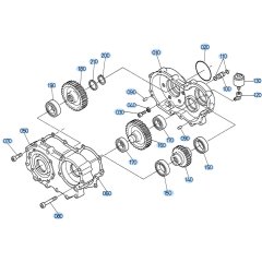 Transmission Case Assembly for Kubota R520 Loader