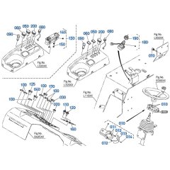 Instrument Panel Assembly for Kubota R530 Loader