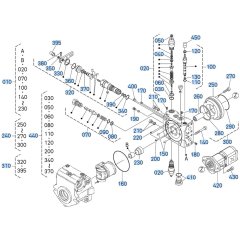 Pump Assembly -1 for Kubota R530 Loader