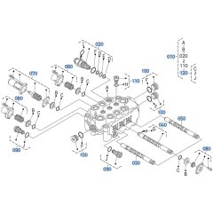 Control Valve Assembly for Kubota R530 Loader