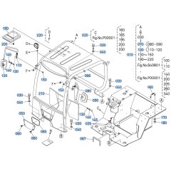 Canopy Assembly for Kubota R540 Loader