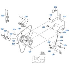 Compressor Assembly for Kubota R540 Loader