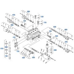 Control Valve Assembly for Kubota R540 Loader