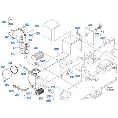 Oil Tank Assembly for Kubota R540 Loader