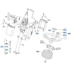 Steering Assembly for Kubota R540 Loader