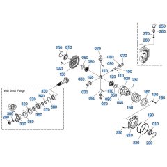 Front Axle (Differential) Assembly for Kubota R540 Loader