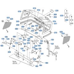 Bonnet Assembly for Kubota R630 Loader