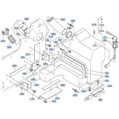 Fuel Tank Assembly for Kubota R630 Loader