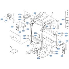Canopy Assembly for Kubota R630 Loader