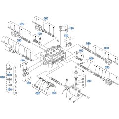 Control Valve Assembly for Kubota R630 Loader