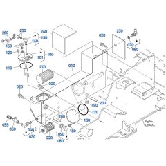 Oil Tank Assembly for Kubota R630 Loader