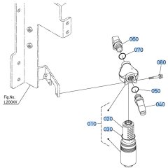 Oil Filter Assembly for Kubota R630 Loader