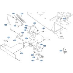 Accelerator Pedal Assembly for Kubota R630 Loader