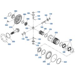 Differential Axle (Rear) Assembly for Kubota R630 Loader