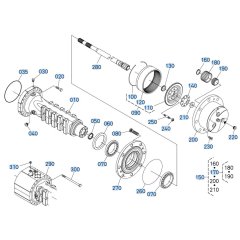 Planetary Gear (Rear) Assembly for Kubota R630 Loader