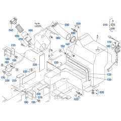 Fuel Tank Assembly for Kubota R640 Loader