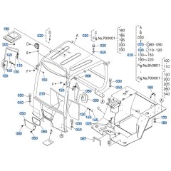 Canopy Assembly for Kubota R640 Loader