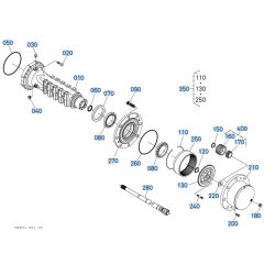 Planetary Gear (Front) Assembly for Kubota R640 Loader