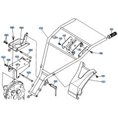 Handle Assembly for Kubota SX700 Tiller