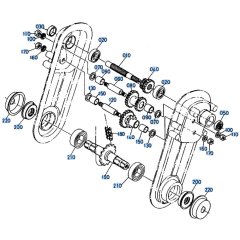 Drive Shaft Assembly for Kubota SX700 Tiller