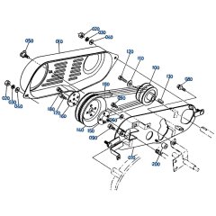 Belt Cover Assembly for Kubota SX700 Tiller