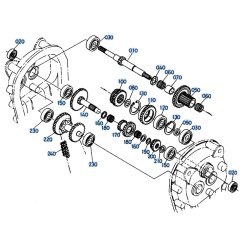 Gear Assembly for Kubota SX700 Tiller