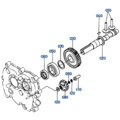Camshaft Assembly for Kubota SX700 Tiller