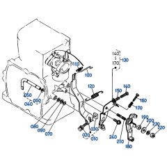 Governor Assembly for Kubota SX700 Tiller
