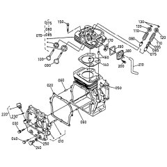 Cylinder Assembly for Kubota TF60 Tiller