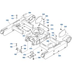 Track Frame for Kubota U10-5