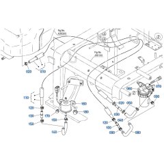 Fuel Pump Assembly for Kubota U17-5 Mini Excavator