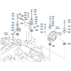 Engine Bracket Assembly for Kubota V3307-CR-T-E5 Engine